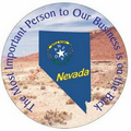Nevada Battle Born Photo Hand Mirror (2.5" Diameter)